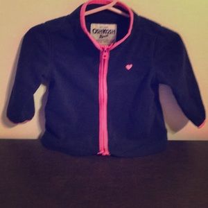 Oshkosh fleece baby jacket